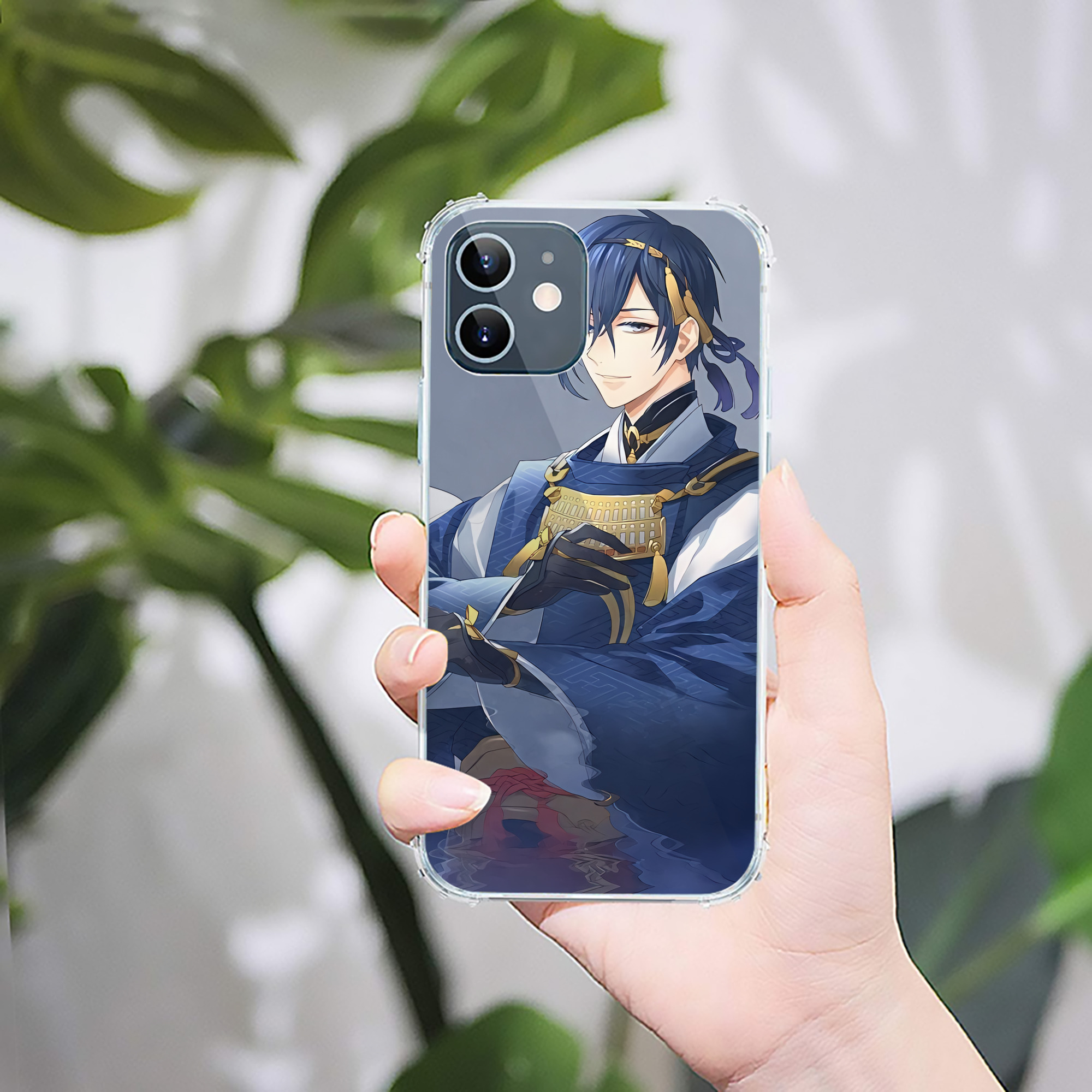 （画像用） 刀剣乱舞 Touken Ranbu 【iPhone 12シリーズ対応】透明スマホケース（クリアソフトケース）